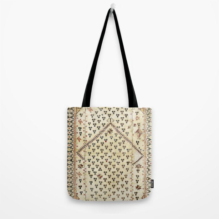 Selendi West Anatolia 16th Century Rug Print Tote Bag Gallery Image 2