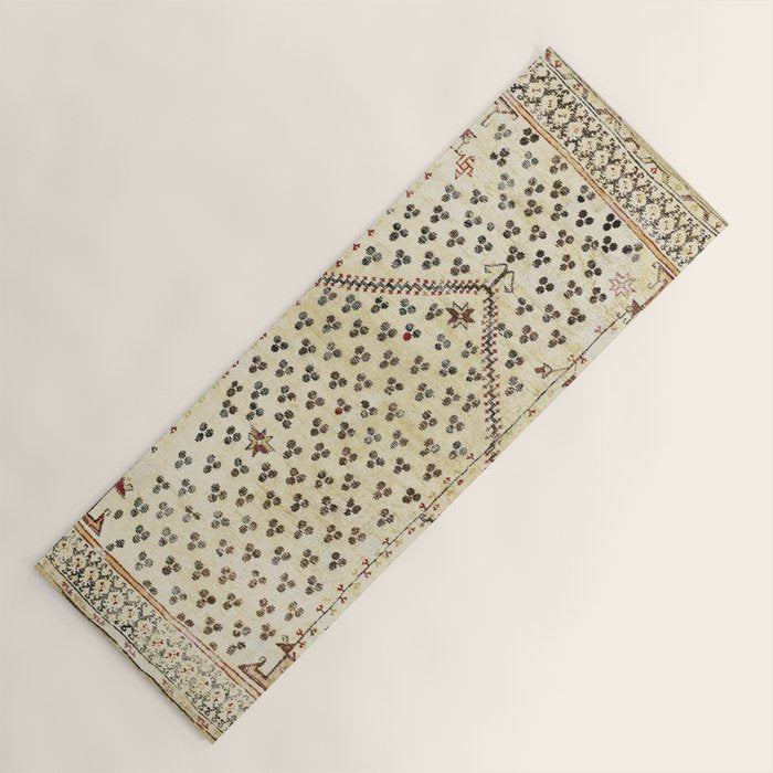 Selendi West Anatolia 16th Century Rug Print Yoga Mat Gallery Image 1