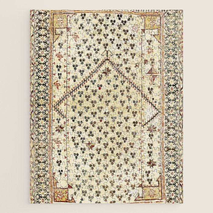 Selendi West Anatolia 16th Century Rug Print Jigsaw Puzzle Gallery Image 1
