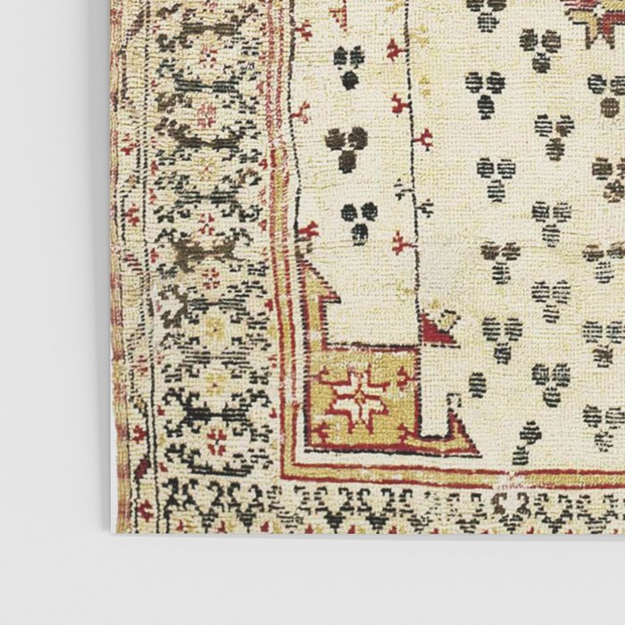Selendi West Anatolia 16th Century Rug Print Poster Gallery Image 3