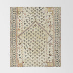Selendi West Anatolia 16th Century Rug Print Throw Blanket Gallery Image 2