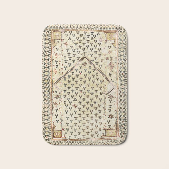 Selendi West Anatolia 16th Century Rug Print Bath Mat Gallery Image 1
