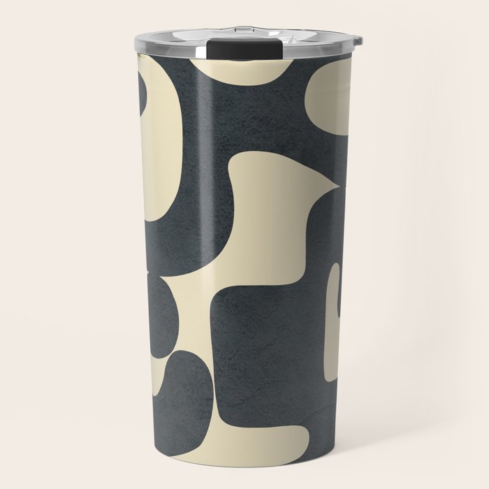 Modern Abstract  Shapes 1 Travel Mug Gallery Image 1