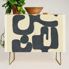 Modern Abstract  Shapes 1 Credenza Gallery Image 1