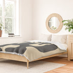 Modern Abstract  Shapes 1 Duvet Cover Gallery Image 2