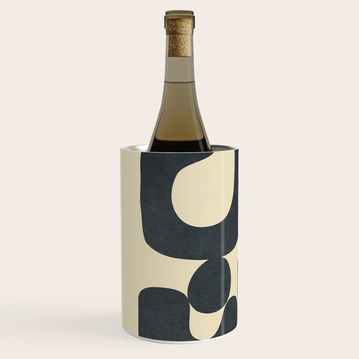 Modern Abstract  Shapes 1 Wine Chiller Gallery Image 2