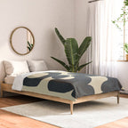 Modern Abstract  Shapes 1 Comforter Gallery Image 2