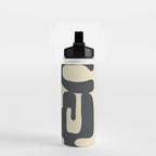 Modern Abstract  Shapes 1 Water Bottle Gallery Image 2