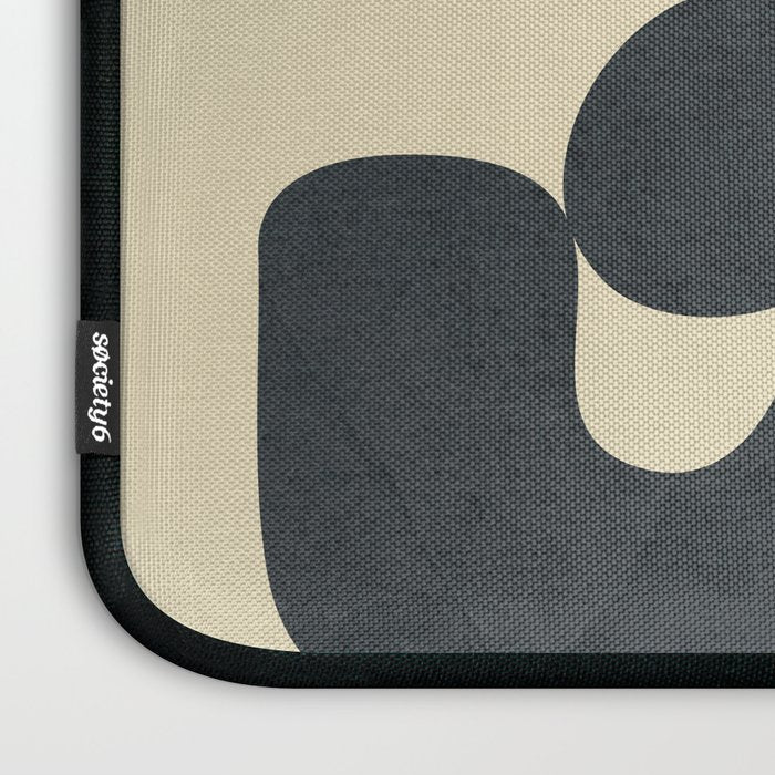 Modern Abstract  Shapes 1 Laptop Sleeve Gallery Image 3