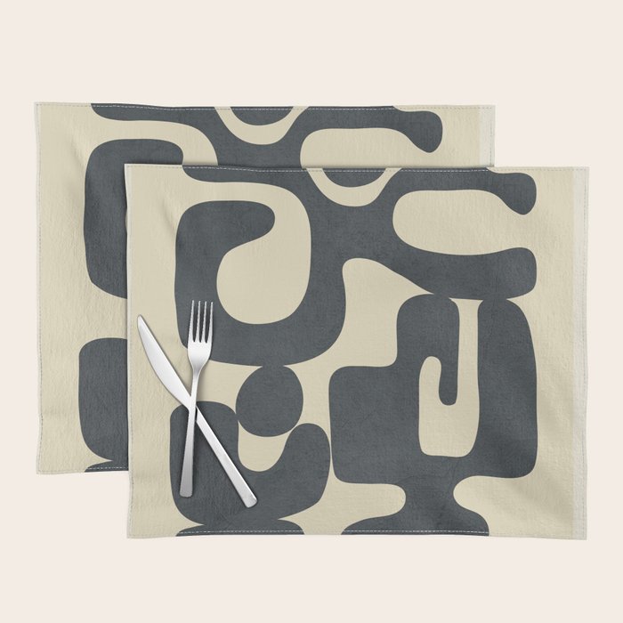 Modern Abstract  Shapes 1 Placemat Gallery Image 1