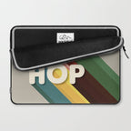 HIP HOP - retro typography Laptop Sleeve Gallery Image 2