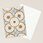 Rustic Tile Mandala A Stationery Card Gallery Image 2