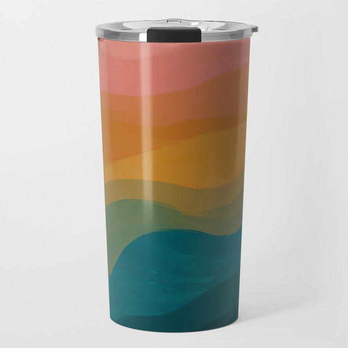 Desert Mountains In Color Travel Mug Gallery Image 1