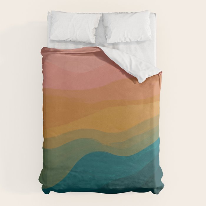 Desert Mountains In Color Duvet Cover Gallery Image 6