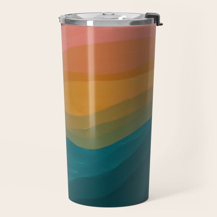 Desert Mountains In Color Travel Mug Gallery Image 2