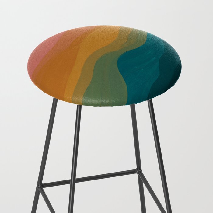 Desert Mountains In Color Stool Gallery Image 2