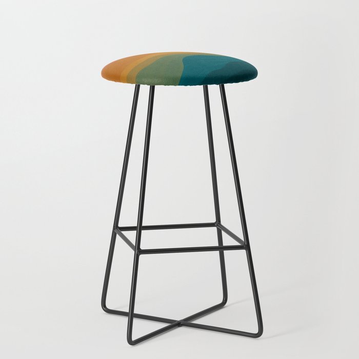Desert Mountains In Color Stool Gallery Image 1