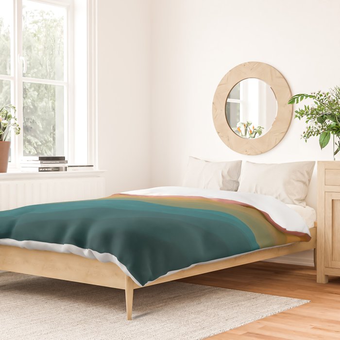 Desert Mountains In Color Duvet Cover Gallery Image 2