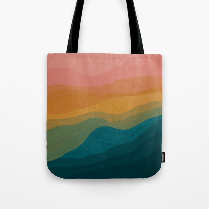 Desert Mountains In Color Tote Bag Gallery Image 1