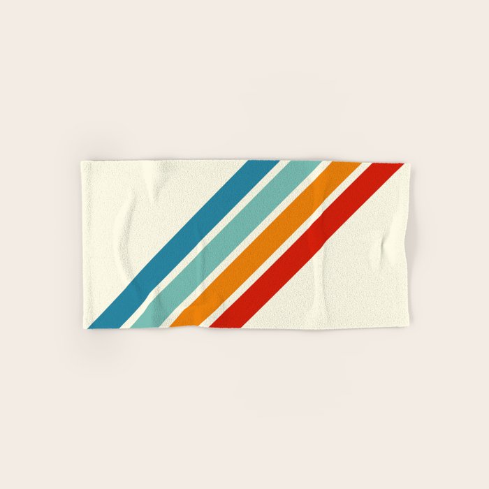 Alator - Classic 70s Retro Summer Stripes Towels Gallery Image 1