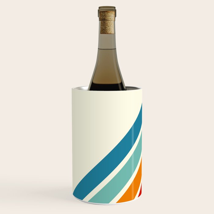 Alator - Classic 70s Retro Summer Stripes Wine Chiller Gallery Image 2