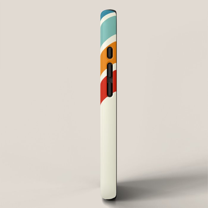Alator - Classic 70s Retro Summer Stripes iPhone Case Gallery Image 2