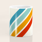 Alator - Classic 70s Retro Summer Stripes Coffee Mug Gallery Image 4