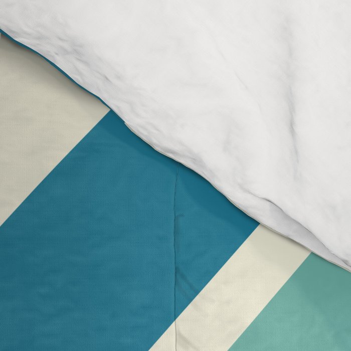 Alator - Classic 70s Retro Summer Stripes Comforter Gallery Image 4