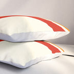 Alator - Classic 70s Retro Summer Stripes Pillow Sham Gallery Image 3