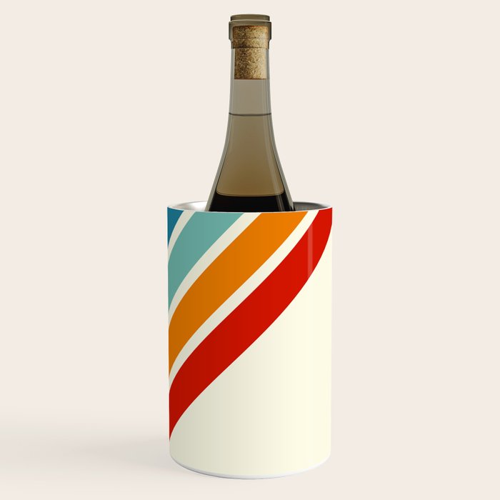 Alator - Classic 70s Retro Summer Stripes Wine Chiller Gallery Image 3