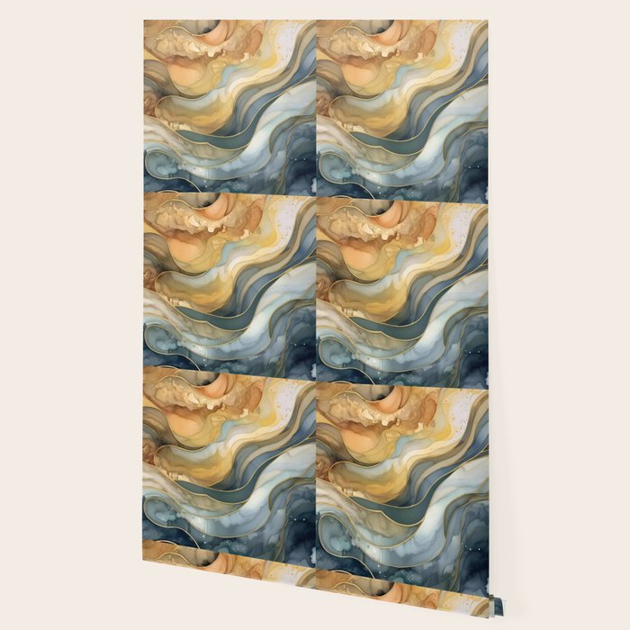 Ocean Nautical Serenade Wallpaper Gallery Image 2