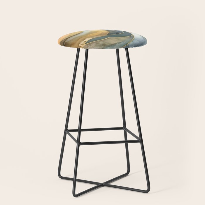 Ocean Nautical Serenade Stool Gallery Image 1