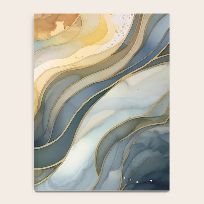 Ocean Nautical Serenade Notebook Gallery Image 4