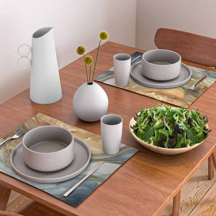 Ocean Nautical Serenade Placemat Gallery Image 2