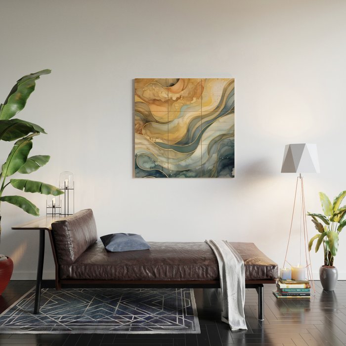 Ocean Nautical Serenade Wood Wall Art Gallery Image 2