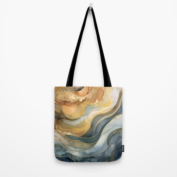 Ocean Nautical Serenade Tote Bag Gallery Image 2
