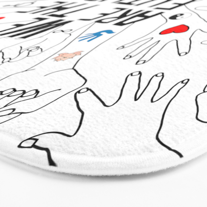 We Are The Future Tattoos Part 1 Bath Mat Gallery Image 3