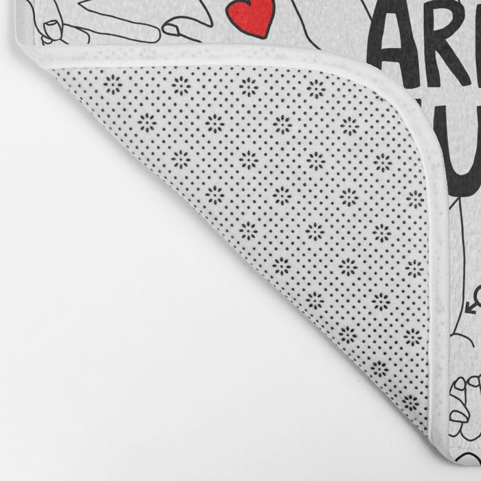 We Are The Future Tattoos Part 1 Bath Mat Gallery Image 2
