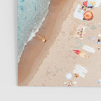 Ocean Print, Beach Print, People Beach Aerial, Wall Decor, Aerial Beach Print, Beach Photography, Bondi Beach Print Poster Gallery Image 3