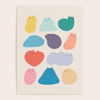 Cat Landscape 168 - Colourful Cats Poster Gallery Image 4