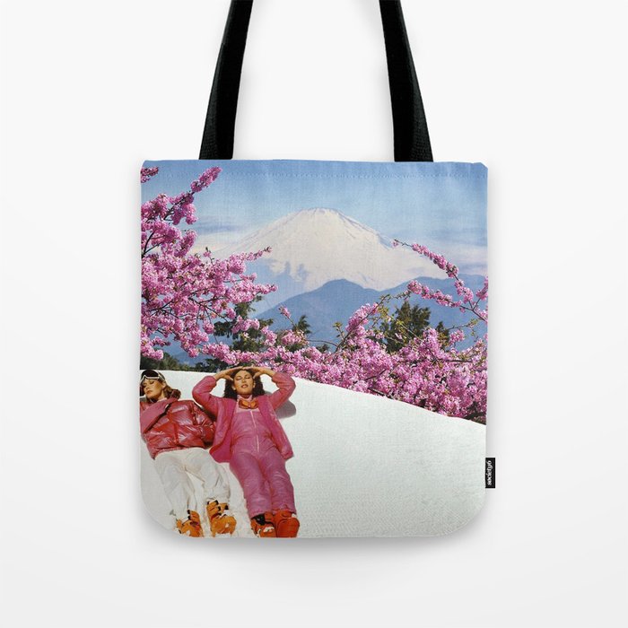 Spring Skiing Tote Bag Gallery Image 1