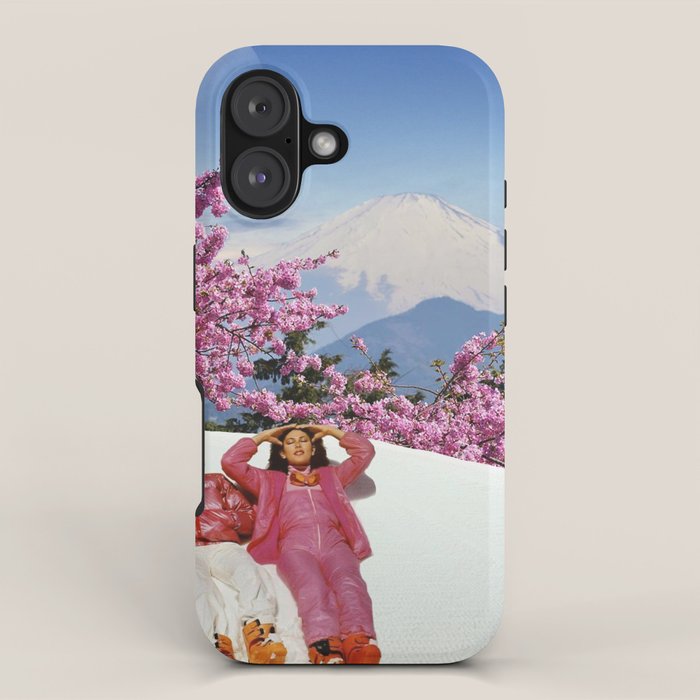 Spring Skiing iPhone Case Gallery Image 1