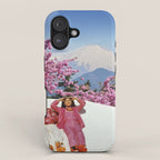 Spring Skiing iPhone Case Gallery Image 1