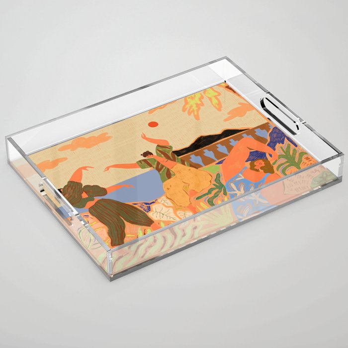 Summer Soiree Acrylic Tray Gallery Image 1