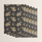 Year of the Snake 2025 - Black Wrapping Paper Gallery Image 3