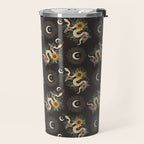 Year of the Snake 2025 - Black Travel Mug Gallery Image 2