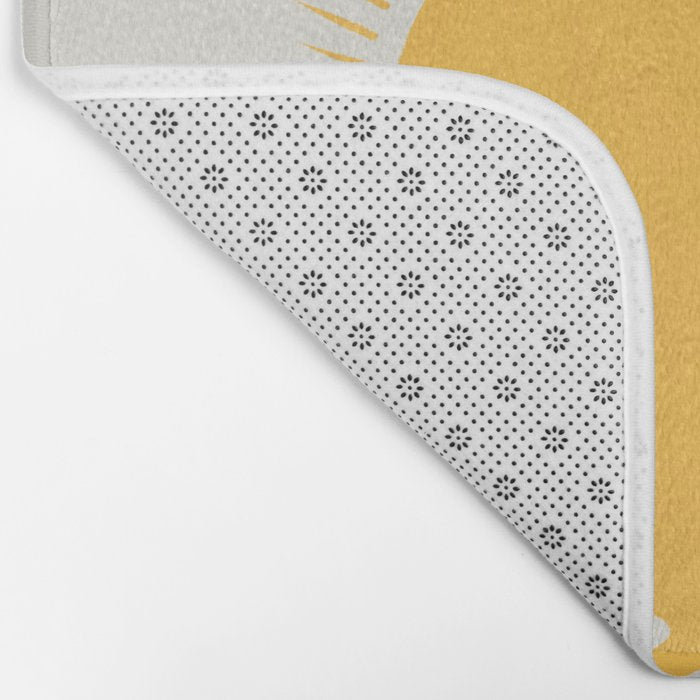 Good Meowâing 9 yoga warrior II Bath Mat Gallery Image 2