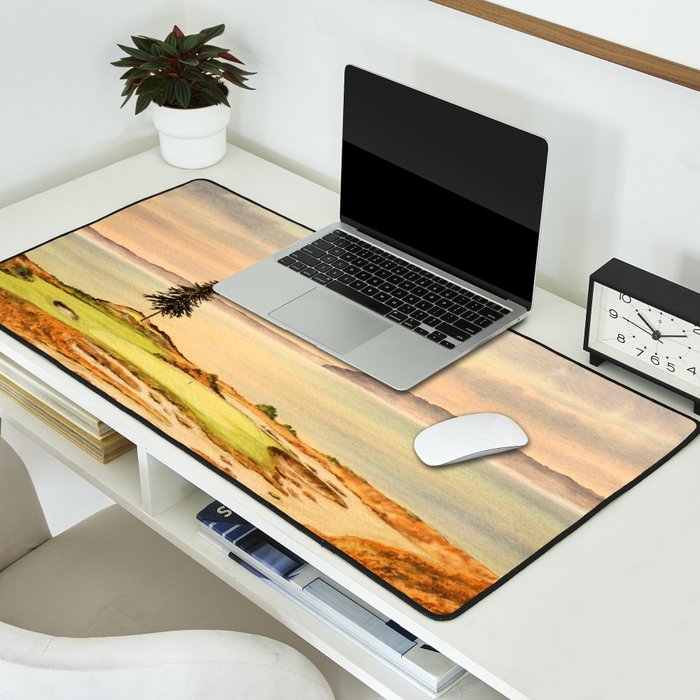 Chambers Bay Golf Course 15th Hole Desk Mat Gallery Image 2