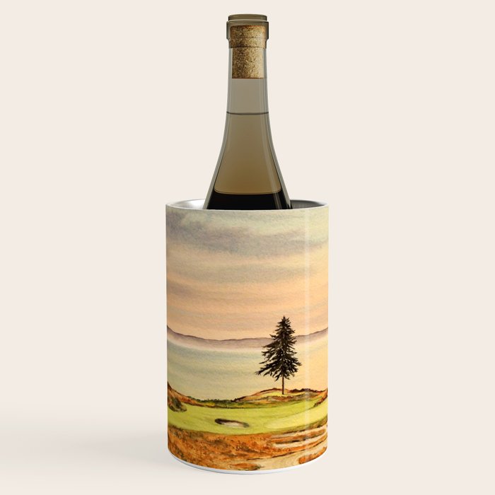 Chambers Bay Golf Course 15th Hole Wine Chiller Gallery Image 2