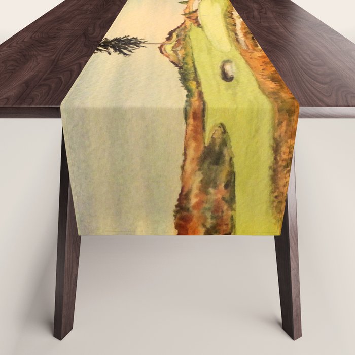 Chambers Bay Golf Course 15th Hole Table Runner Gallery Image 1